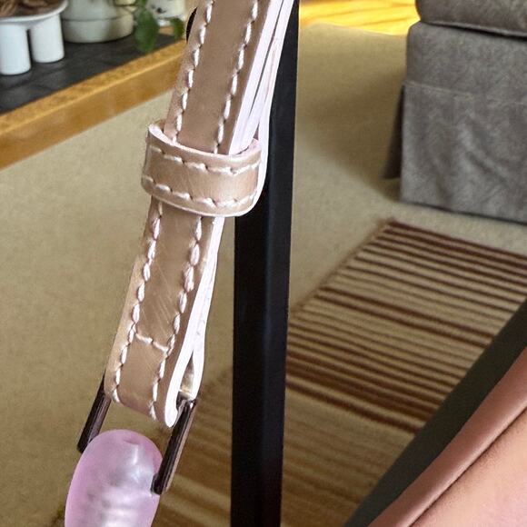 Galliano Christian Dior Maris Pearl Shoulder Bag Pink Blush Y2K Carrie Bradshaw - Picture 10 of 11